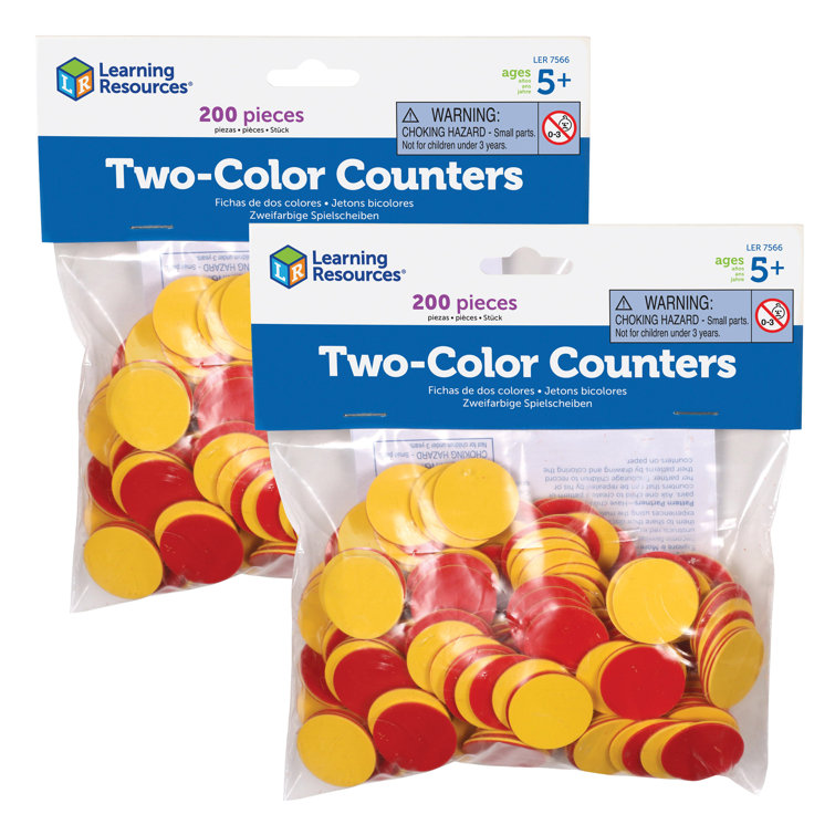 Learning Resources TwoColor Counters Wayfair